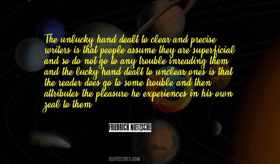 Quotes About Lucky And Unlucky #434832