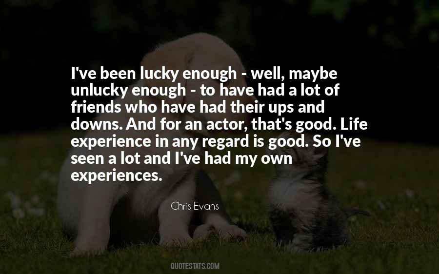 Quotes About Lucky And Unlucky #517305