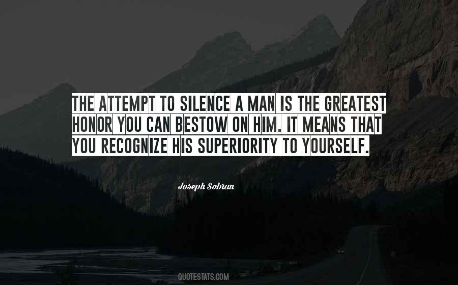 Quotes About Superiority #1013396