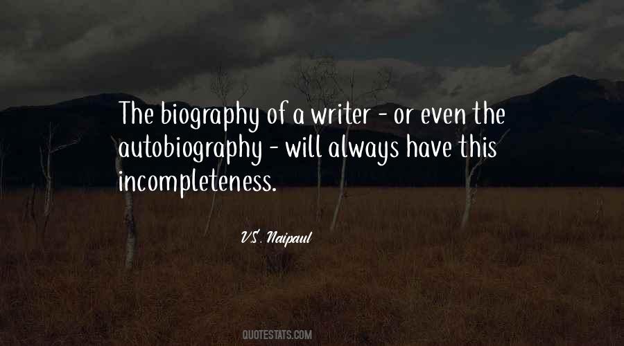 Quotes About Autobiography #1370117