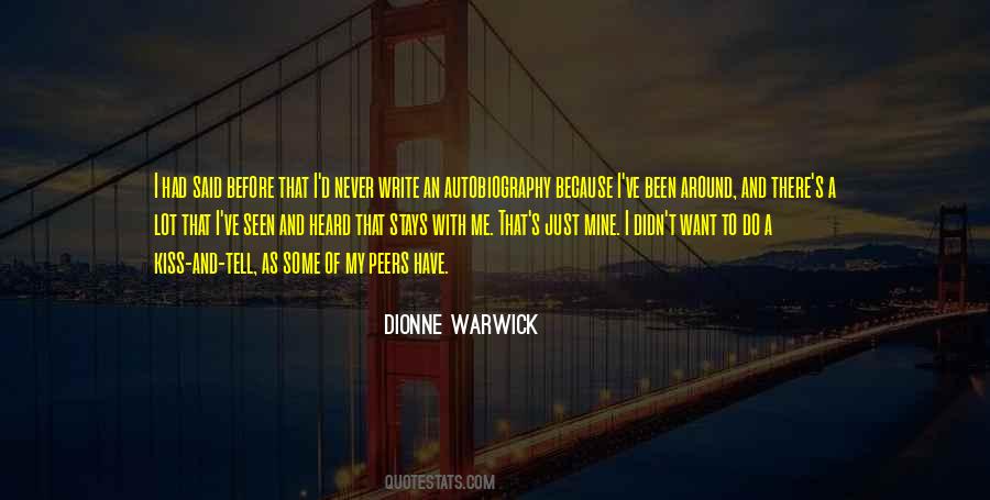 Quotes About Autobiography #1392814