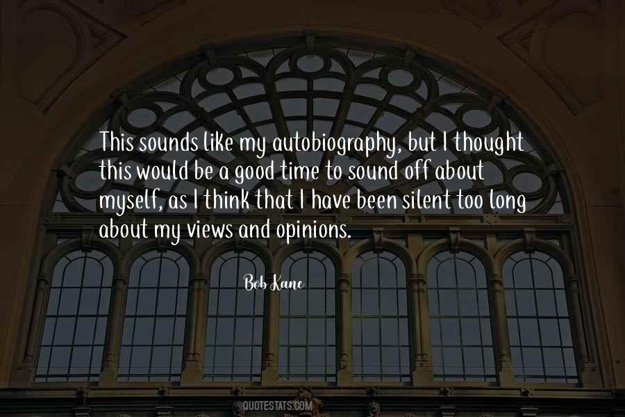 Quotes About Autobiography #1701587