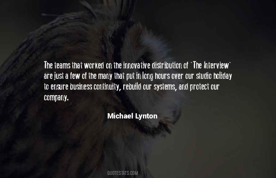 Quotes About Business Continuity #1443493