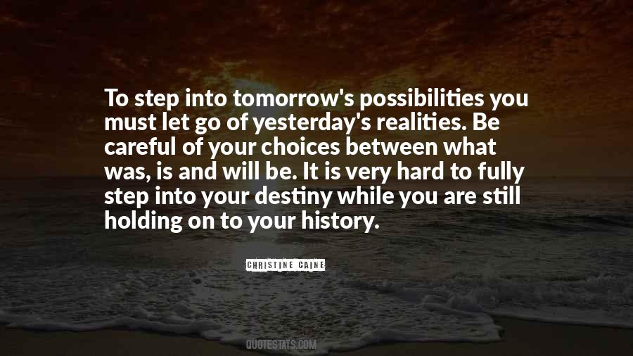 Yesterday S Quotes #1671991