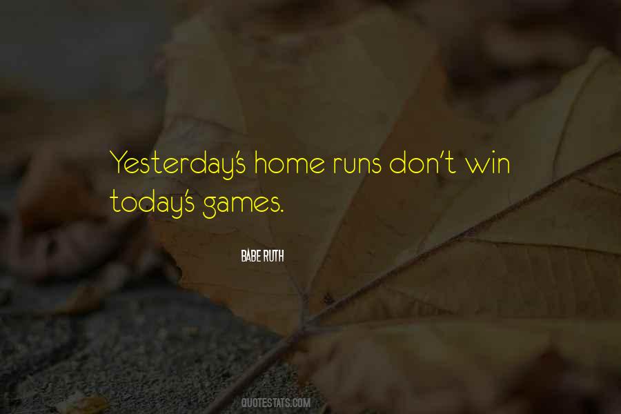 Yesterday S Quotes #1721944