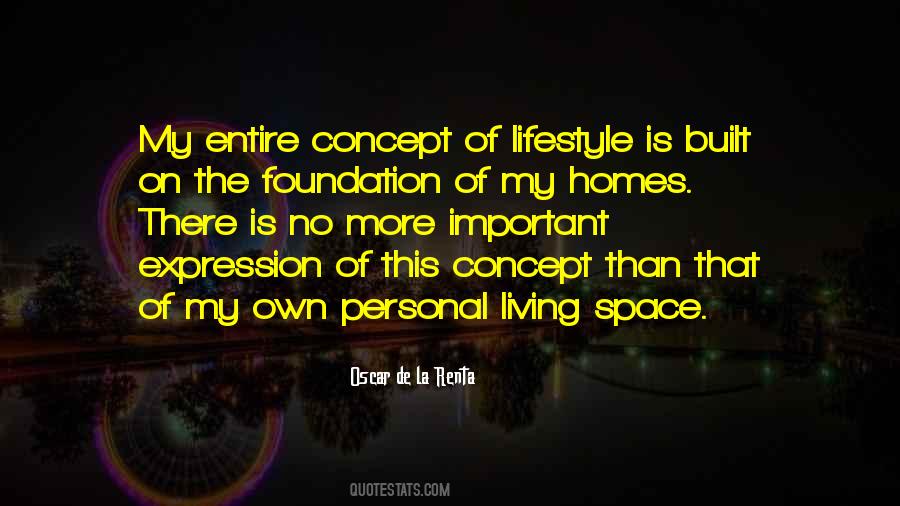 Living Space Quotes #474859