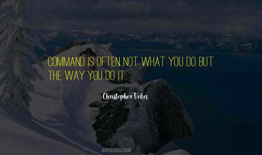 Quotes About Command #1745896