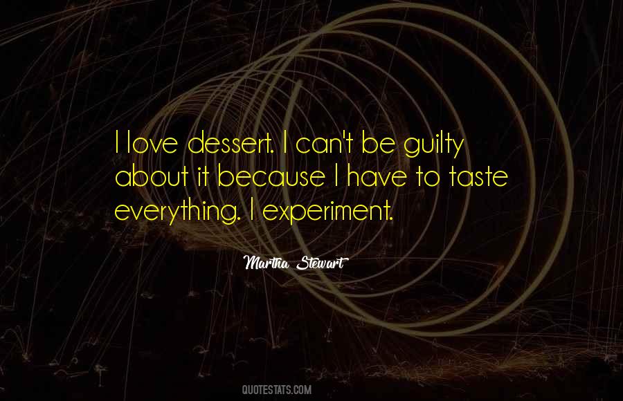Quotes About Dessert And Love #1043260