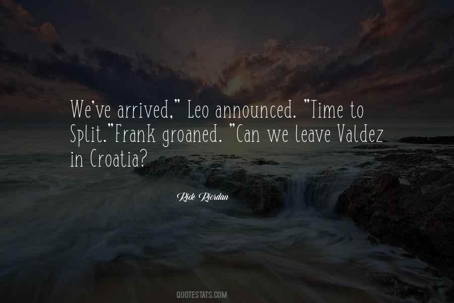 Quotes About Leo Valdez #986266