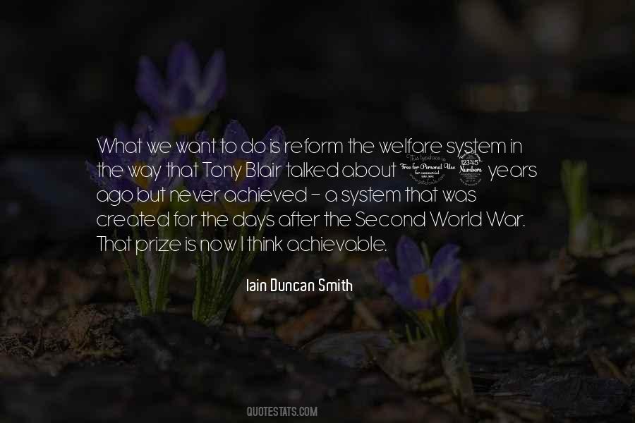 Quotes About Welfare Reform #745995