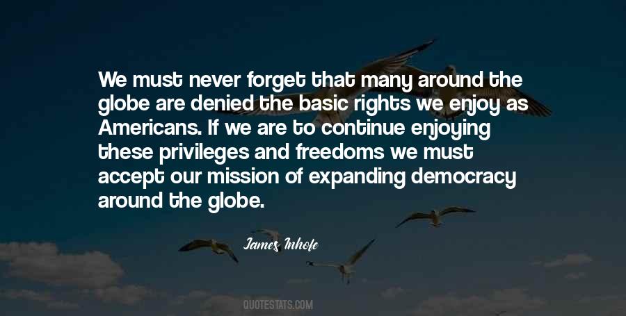 Quotes About Basic Freedoms #1612781