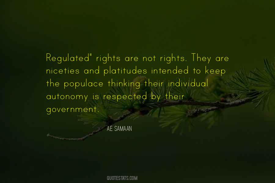 Quotes About Rights Of The Individual #120375