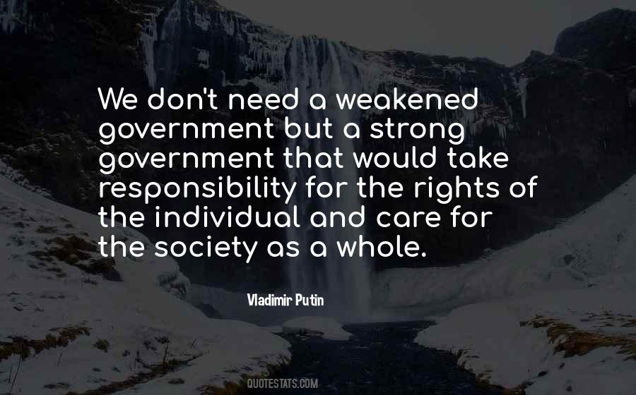 Quotes About Rights Of The Individual #207912