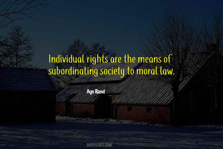 Quotes About Rights Of The Individual #568927