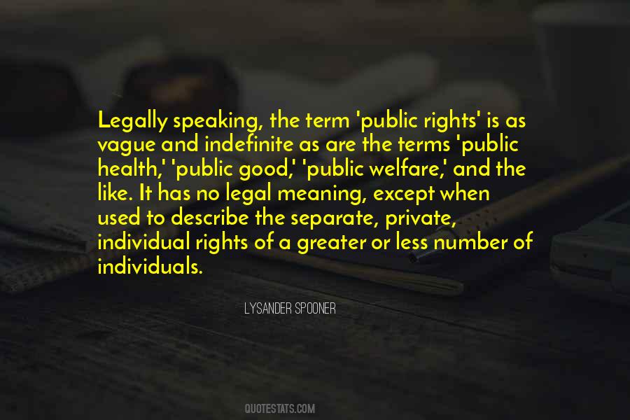 Quotes About Rights Of The Individual #920679