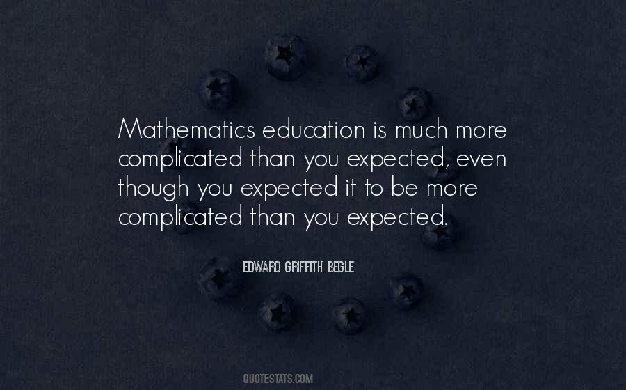 Quotes About Math And Science Education #1656179