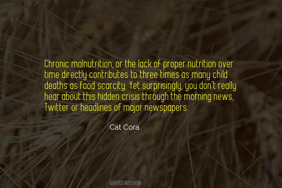 Food Scarcity Quotes #937152