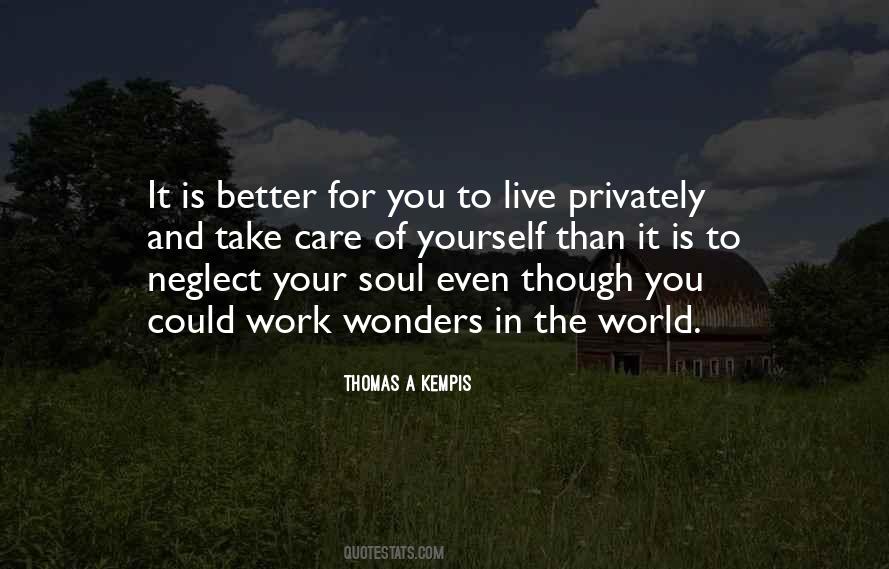 Care For Your Soul Quotes #591644