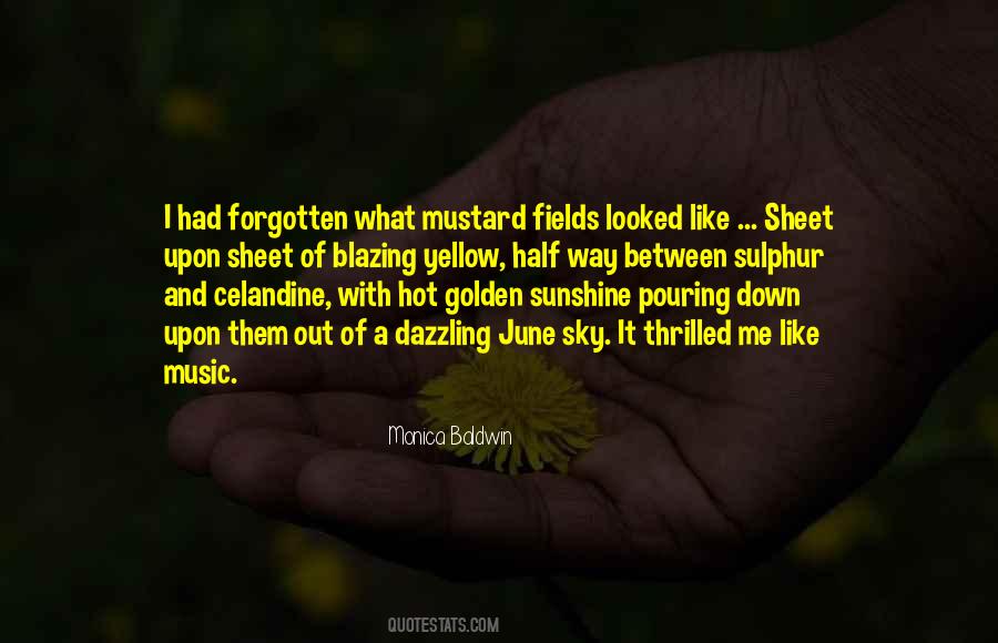 Quotes About Golden Fields #593923