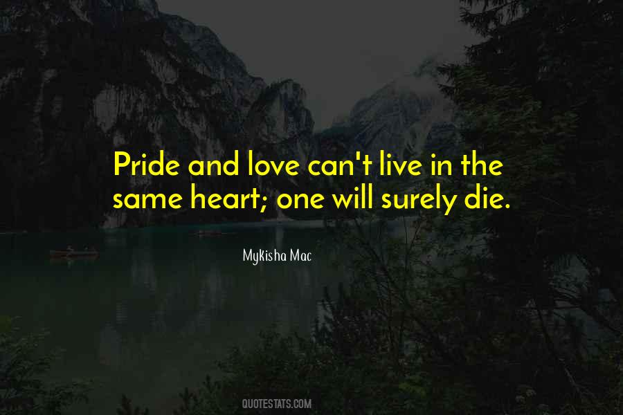 Quotes About Pride In Love #767687