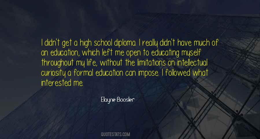 My School Life Quotes #413737