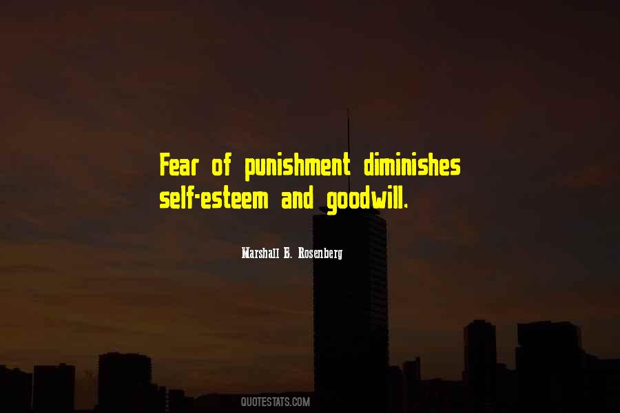 Fear Of Punishment Quotes #894646