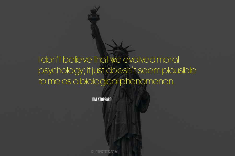 Moral Psychology Quotes #885961
