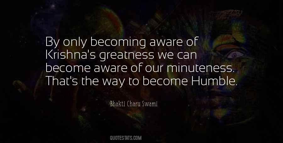 Becoming Aware Quotes #694138