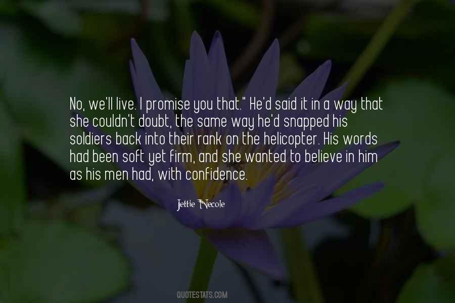 Firm Believe Quotes #711532