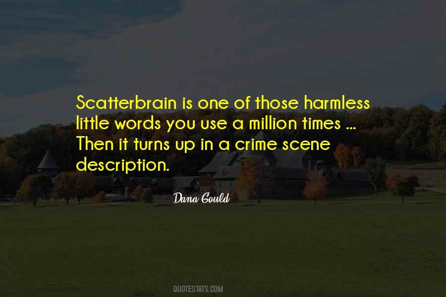 Quotes About Scatterbrain #914480