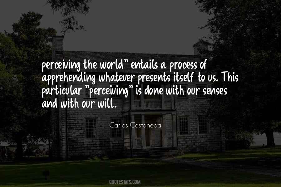 Quotes About Perceiving The World #1269095