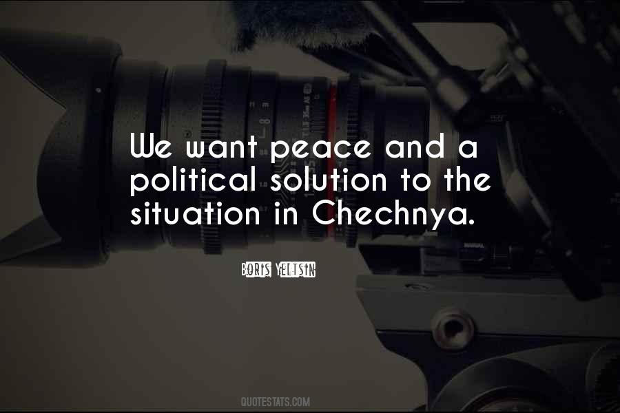 Quotes About Chechnya #1684564