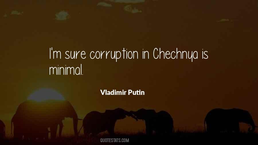Quotes About Chechnya #255374