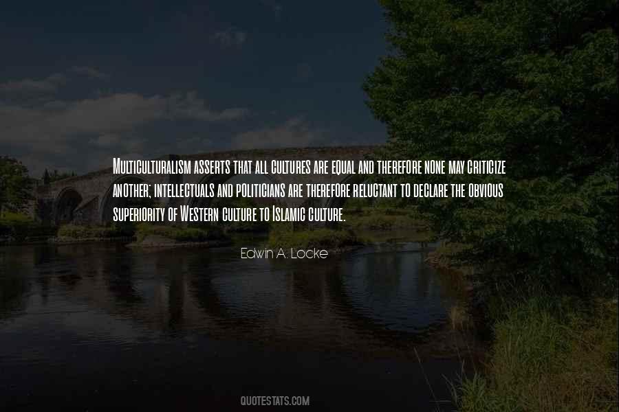 Quotes About Western Culture #1423371