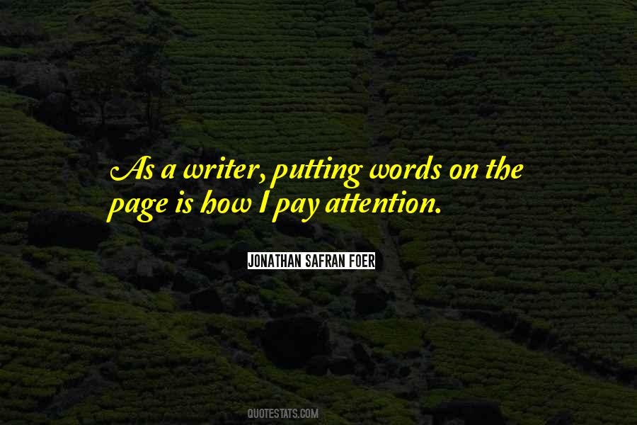 On The Page Quotes #1103607