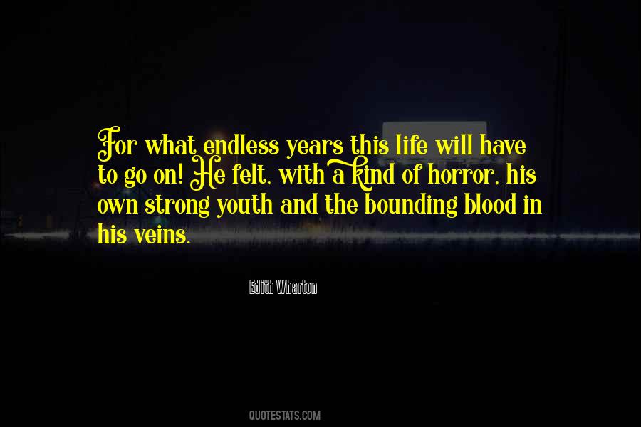 Blood Youth Quotes #1425382