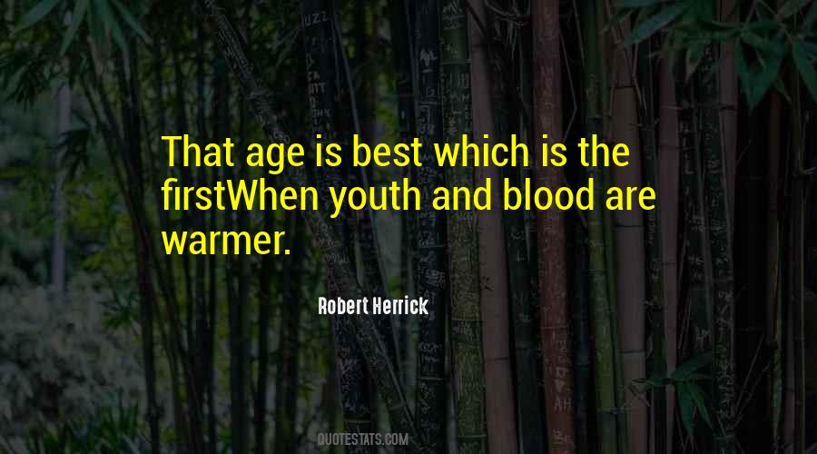 Blood Youth Quotes #182924