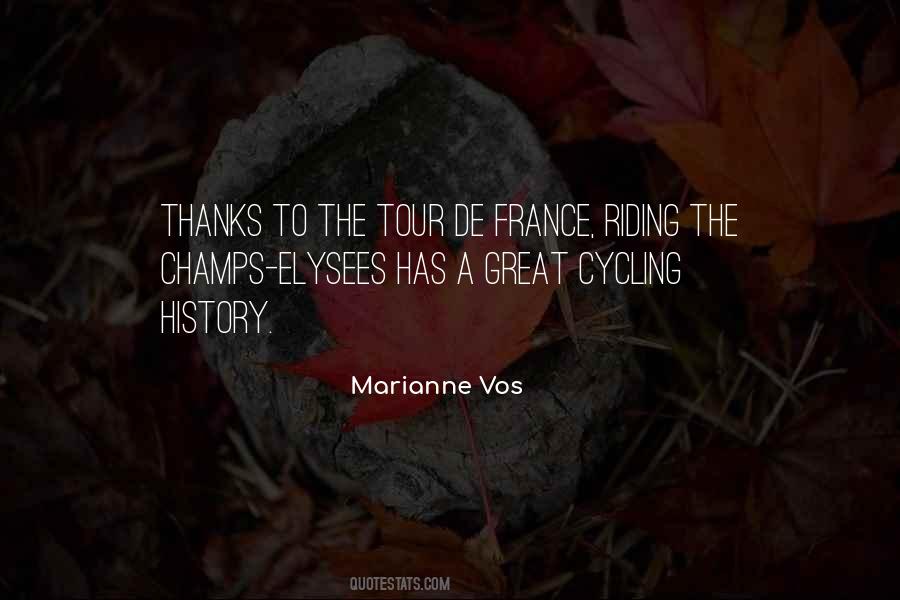 Quotes About Tour De France #1308806