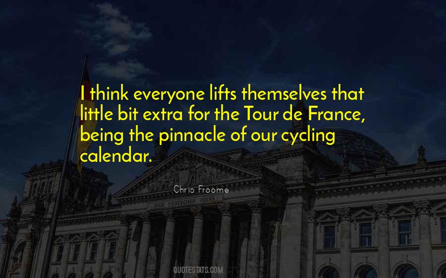 Quotes About Tour De France #846551