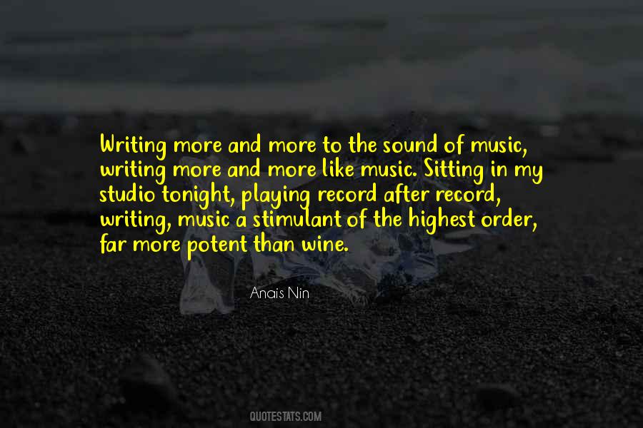 Quotes About Sound And Music #130336