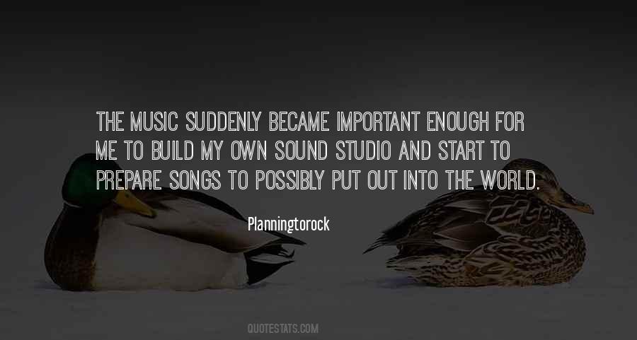 Quotes About Sound And Music #16633