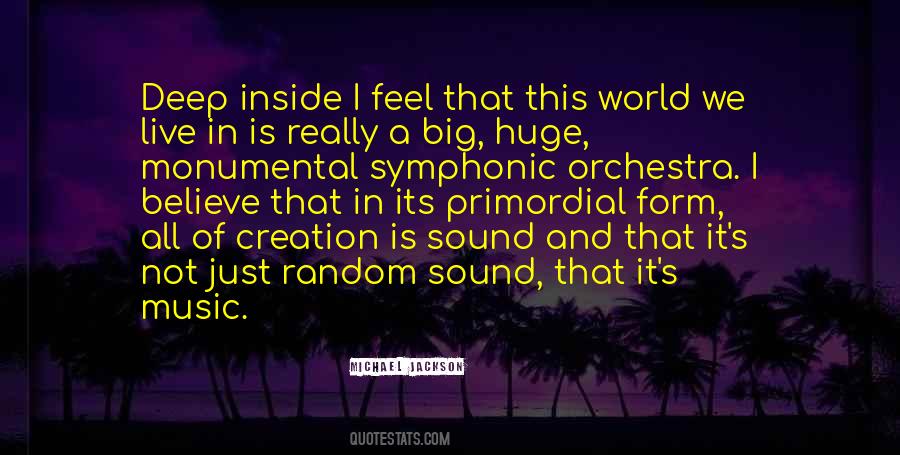 Quotes About Sound And Music #250906