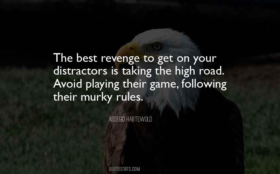 Taking Revenge Quotes #929696