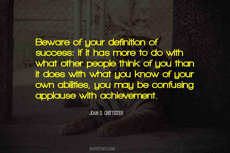 Quotes About Definition Of Success #1160517