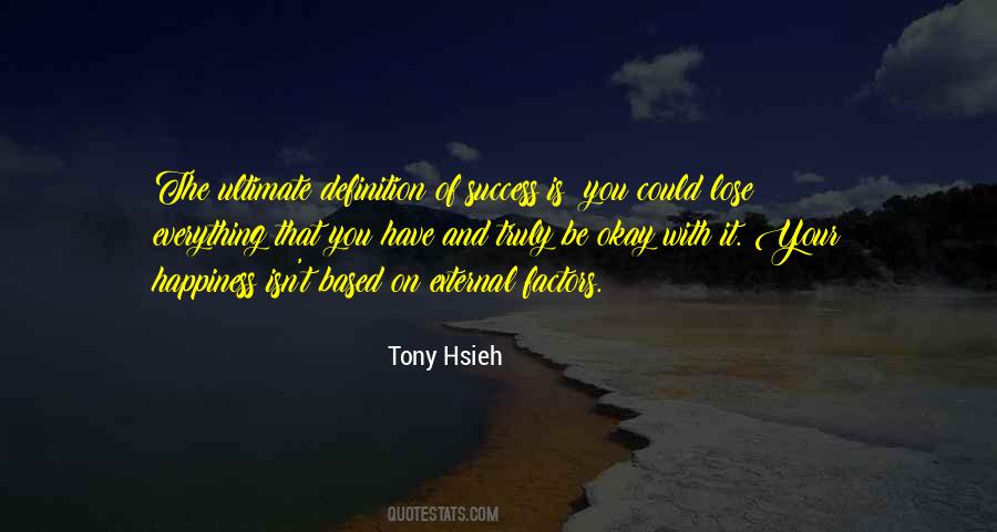 Quotes About Definition Of Success #1607927