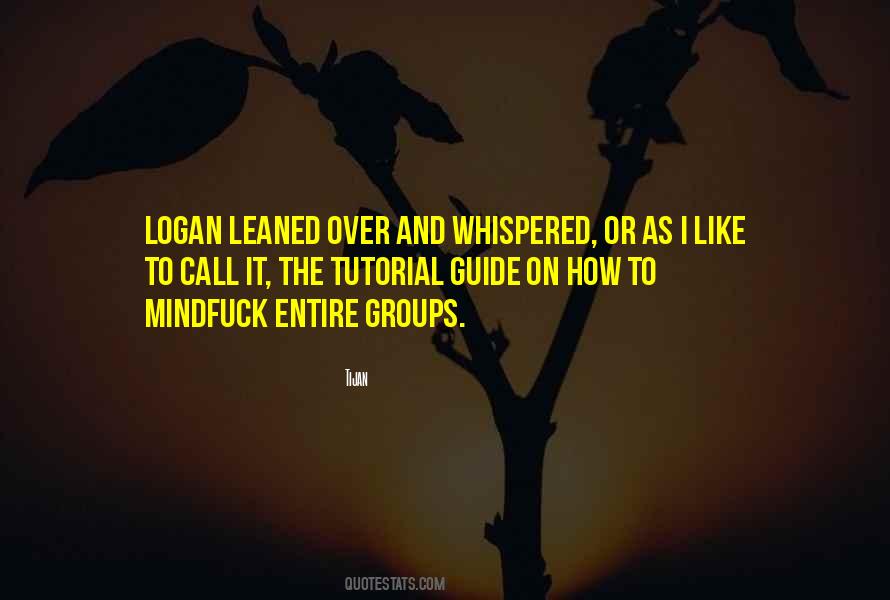 Quotes About Tutorial #1764793