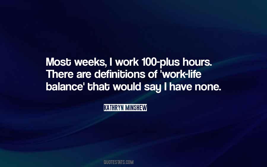 Quotes About Work Life Balance #1329113