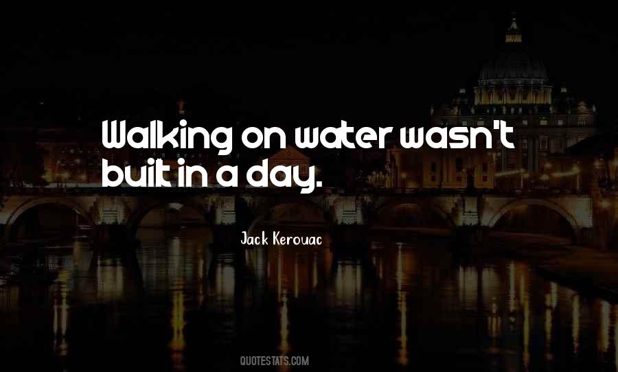 Quotes About Walking On Water #1027099