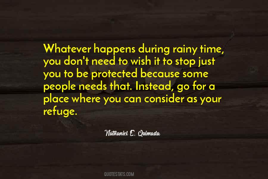 To Rain Quotes #5869