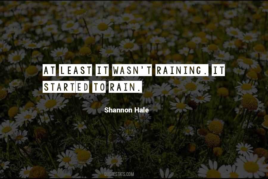 To Rain Quotes #894748